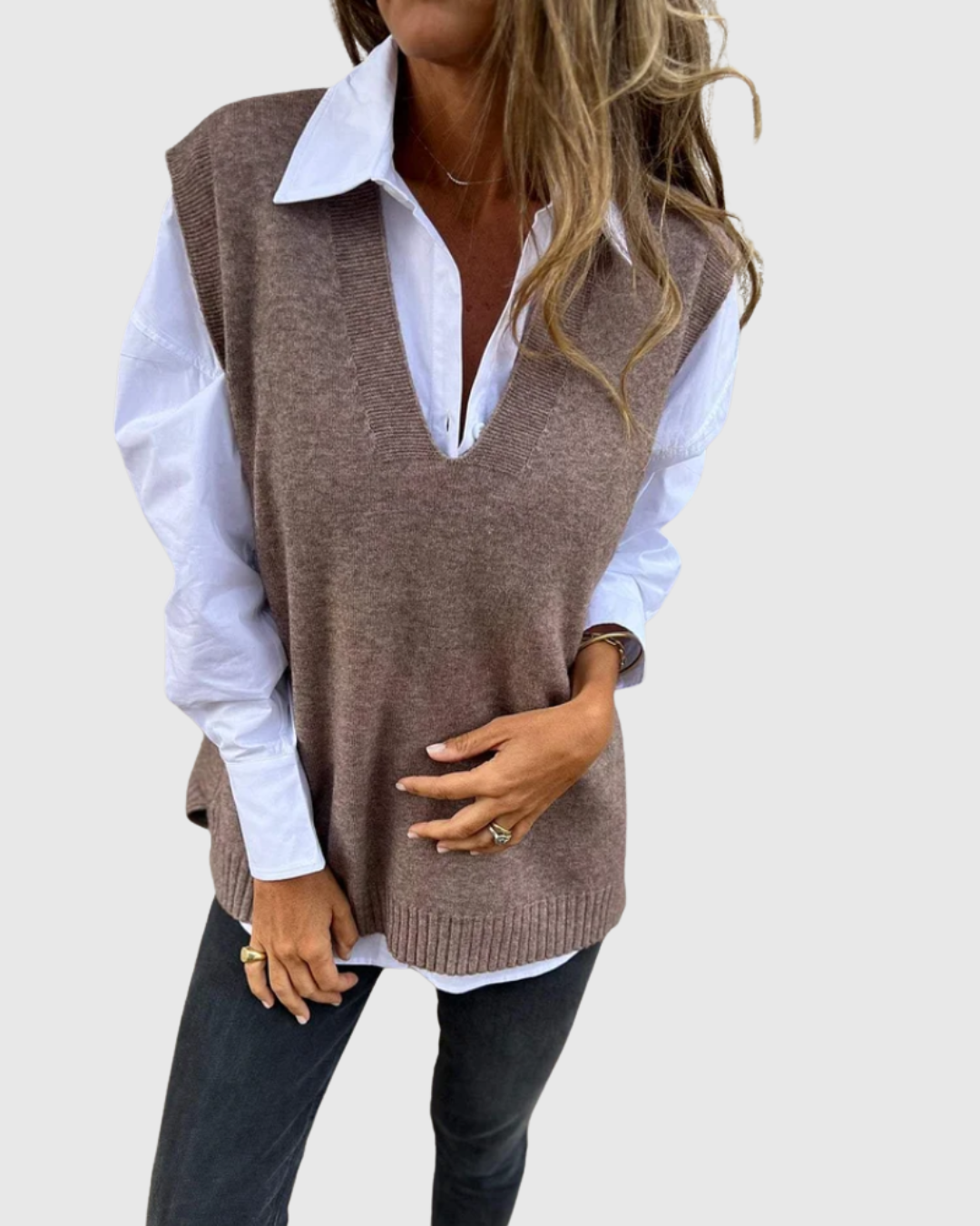 NERELIS | KNIT SWEATER VEST