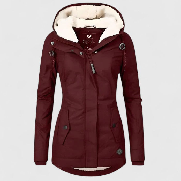 Victoria – Waterproof Winter Coat with Hood